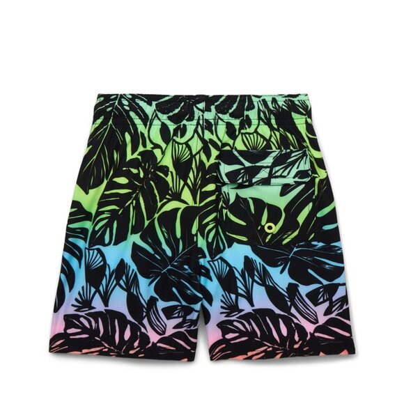 NWT Boys Quick Dry Swim Trunks with UPF 50+ Size XL (14-16) - Palm Leaves - Picture 3 of 3